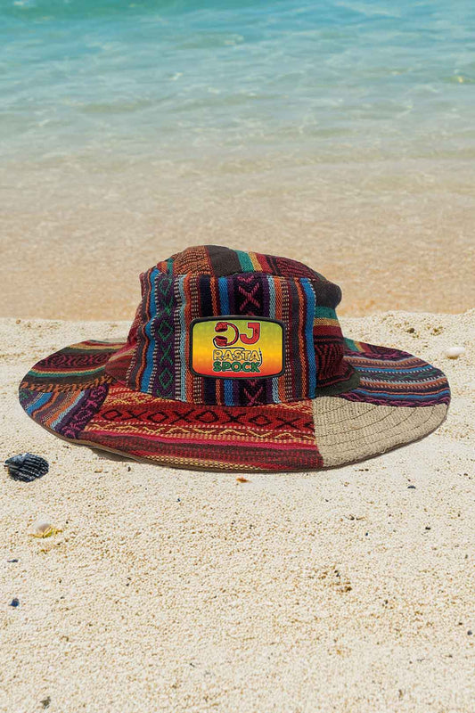 Boonie Patchwork Hemp Hat