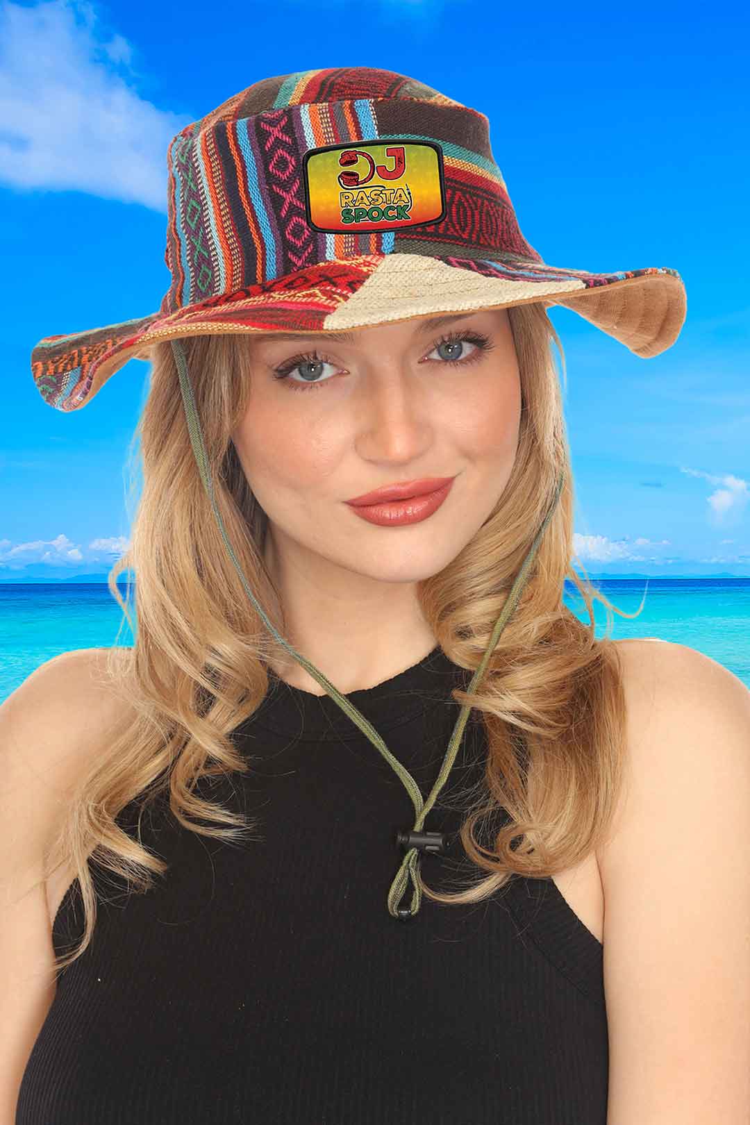 Boonie Patchwork Hemp Hat