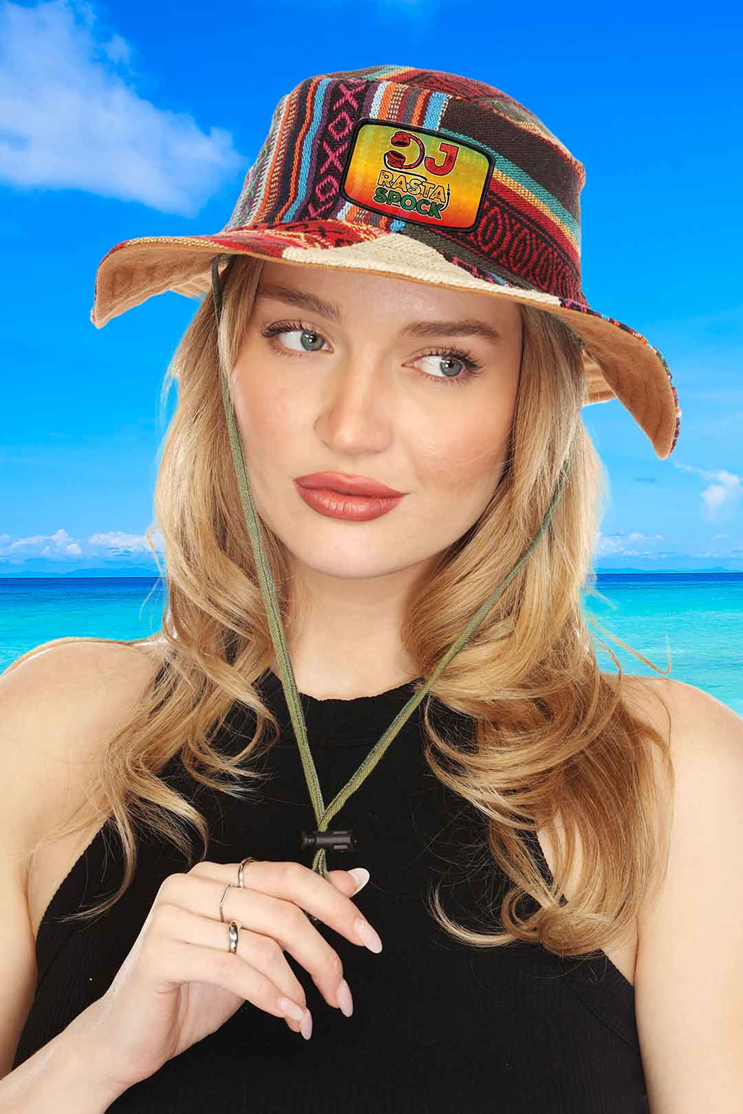 Boonie Patchwork Hemp Hat