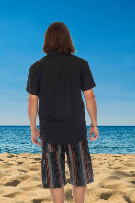 Short Sleeve Button Up