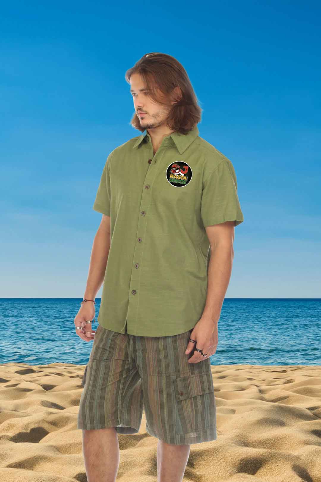 Short Sleeve Button Up